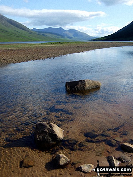 The Ben Cruachan Massif and Loch Etive from Glen Etive