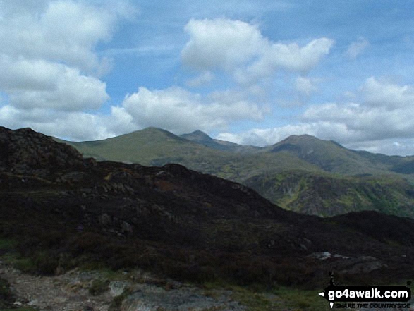 Snowdon from Grib Ddu Summit