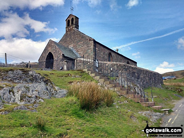 Walk c263 The High Stile Ridge from Buttermere - Buttermere Church, Buttermere