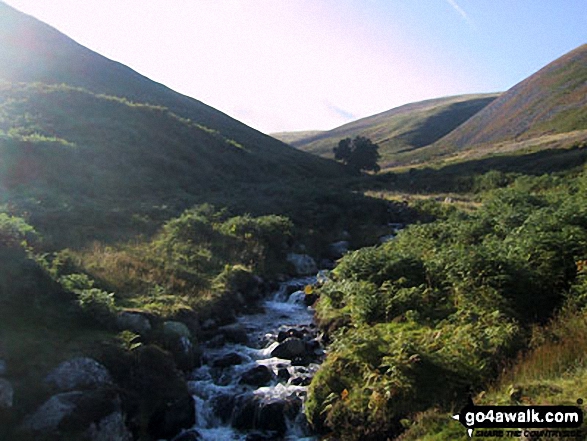 Walk c284 Great Sca Fell and High Pike from Fell Side - Grainsgill Beck from Grainsgill Beck Bridge