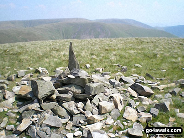 Walk c180 The Howgills from Low Carlingill Bridge - Fell Head (Howgills) summit