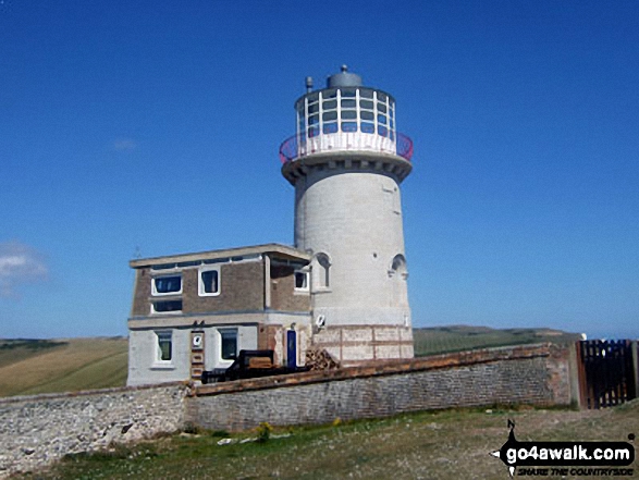 Walk es111 The Belle Tout Lighthouse from East Dean - The Belle Tout Lighthouse