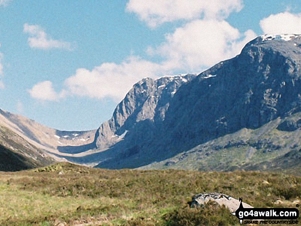 Ben Nevis from the lower slopes of Carn Dearg Meadhonach (Carn Mor Dearg)