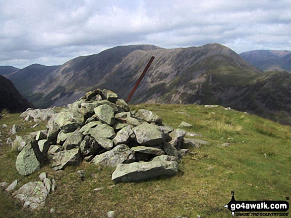 Walk Looking Stead (Pillar) walking UK Mountains in The Western Fells The Lake District National Park Cumbria, England