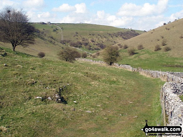 Walk d173 Chelmorton from Wye Dale - Deep Dale from the southern end