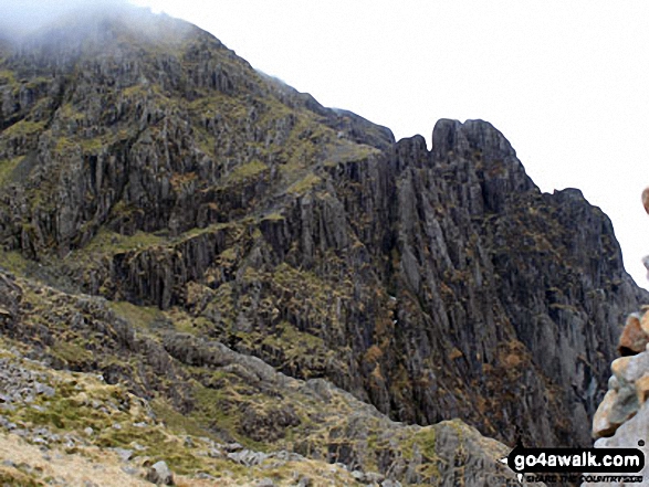 Pillar (left) and Pillar Rock from Robinson's Cairn