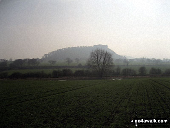 Walk ch151 The Sandstone Trail and The Shropshire Union Canal from Tiverton - Beeston Castle from fields near Wharton's Lock on The Shropshire Union Canal