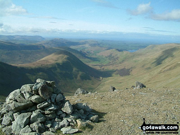 The Nab (Martindale) from Rampsgill Head