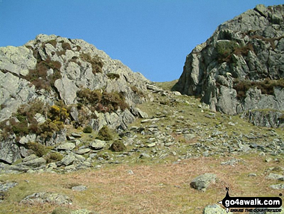 Path up Rannerdale Knotts