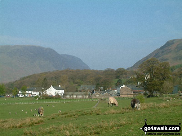 Walk c456 Fleetwith Pike, Hay Stacks, Brandreth and Grey Knotts from Honister Hause - Buttermere village