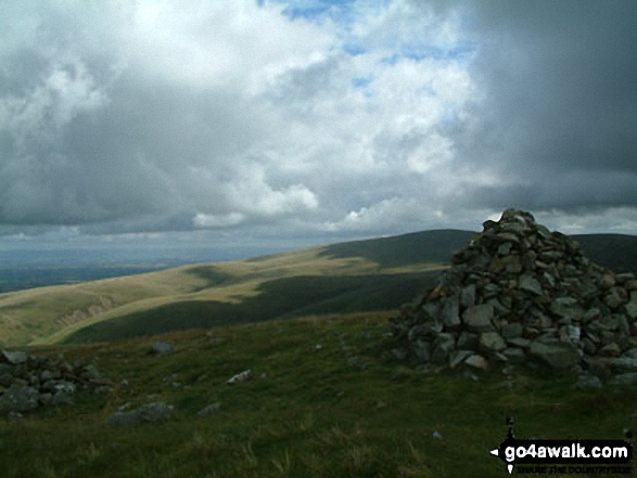 Walk c284 Great Sca Fell and High Pike from Fell Side - Brae Fell summit