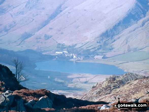 Walk c369 High Raise, Ullscarf and Grange Fell from Rosthwaite - Watendlath from Great Crag