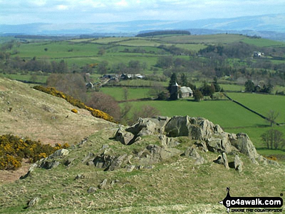 Watermillock Church from below Priest' s Crag