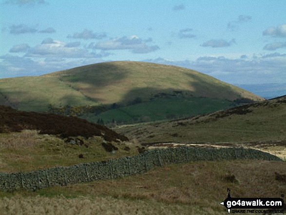 Walk c352 Gowbarrow Fell (Airy Crag) from Aira Force - Little Mell Fell from Gowbarrow Fell (Airy Crag)