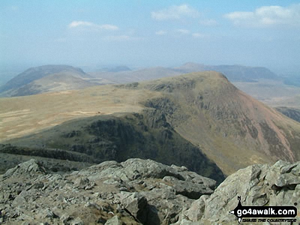 Walk c263 The High Stile Ridge from Buttermere - Red Pike from High Stile