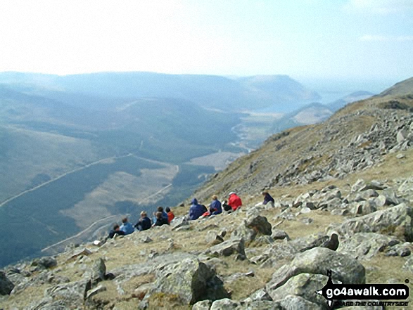 Walk c263 The High Stile Ridge from Buttermere - Ennerdale from High Stile