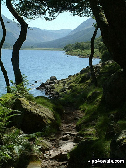 Ennerdale Water shore path