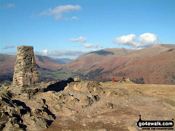 Loughrigg Fell summit cairn