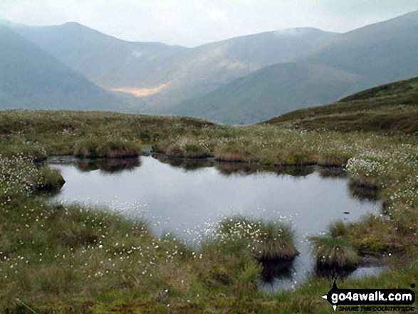 Towards Helvellyn from Sheffield Pike