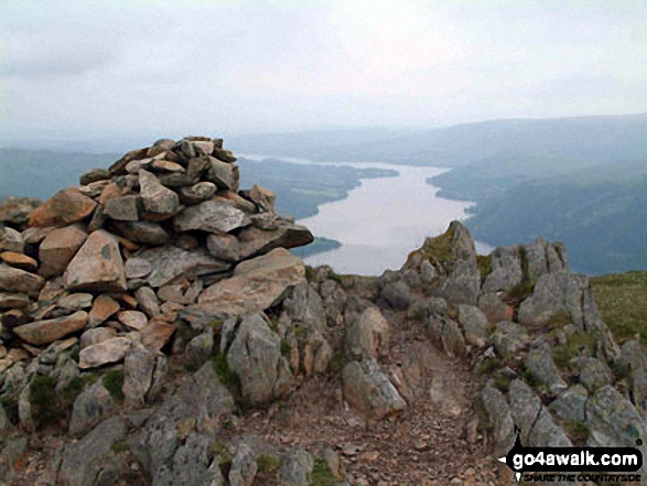 Ullswater from Sheffield Pike summit