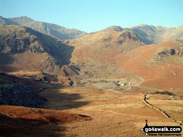 Quarry Workings below Levers Water from near the Miners Bridge, Coniston