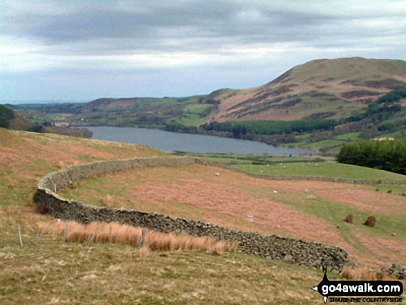 Loweswater and Darling Fell (right) from Mosedale Beck