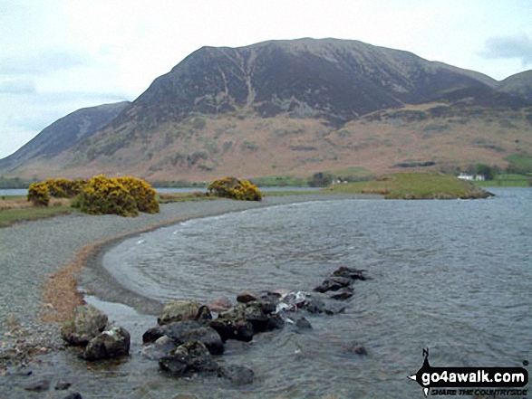 Grassmoor from Low Ling Crag, Crummock Water