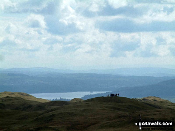 Swinescar Pike and Grasmere from Great Castle How