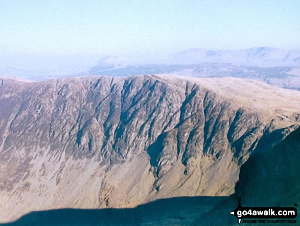 Walk c142 Robinson and Dale Head from Little Town - High Spy (North Top) and High Spy from Hindscarth