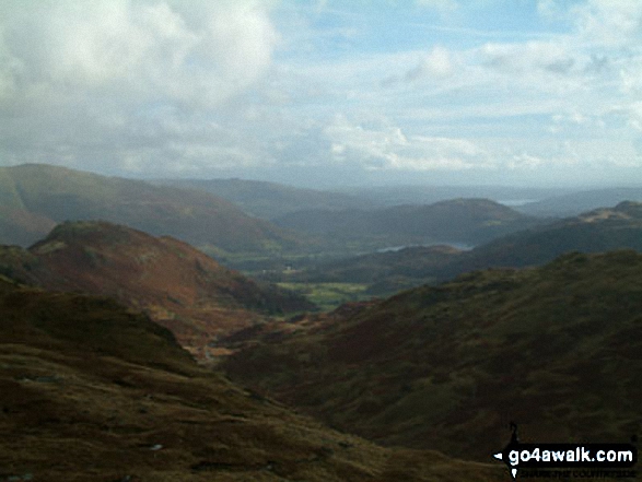 Easedale and Helm Crag from Calf Crag