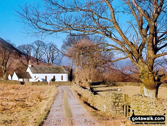 Walk c142 Robinson and Dale Head from Little Town - Newlands Church