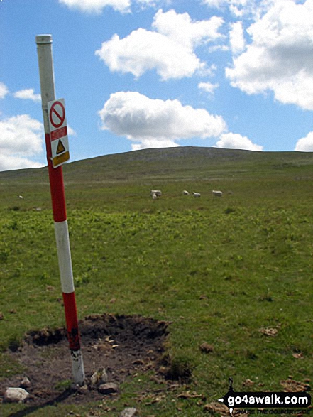 Entering the firing range on Yes Tor