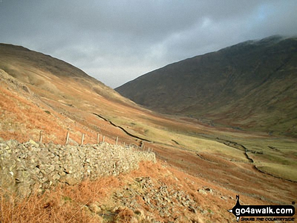 Wrynose Bottom from the lowers slopes of Little Stand (Ulpha Fell)