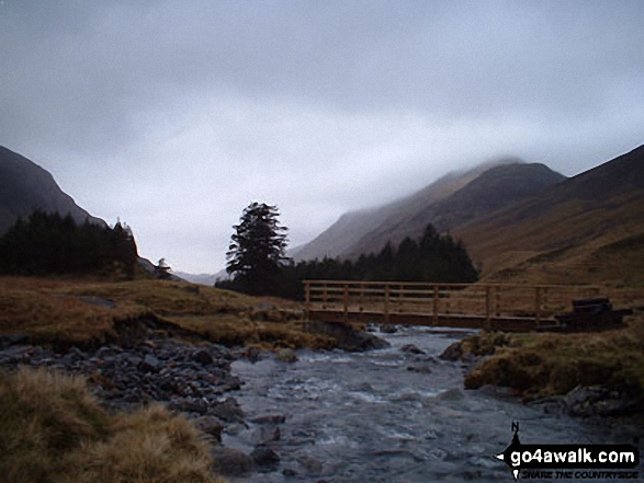 Walk c160 Pillar from Gatesgarth, Buttermere - High Stile and High Crag from near Black Sail Hut (Youth Hostel)