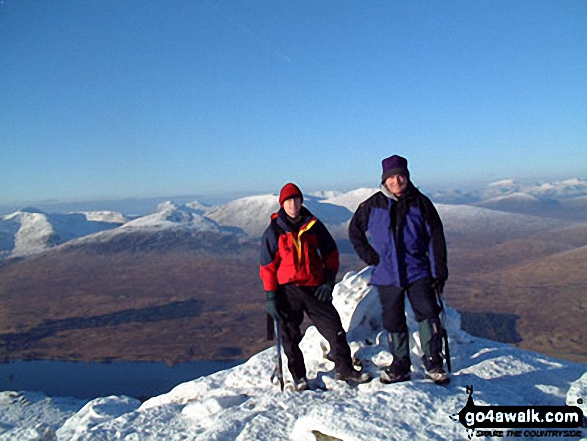 Walk Beinn an Dothaidh walking UK Mountains in The River Tay to Rannoch Moor  Argyll and Bute, Scotland