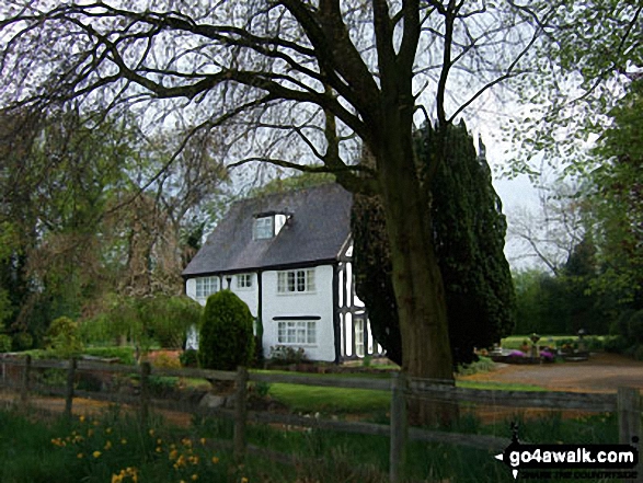 Black and white Timber house in Swettenham