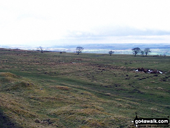 On Whittington Fell - Walking The Hadrian's Wall Path National Trail - Day 3