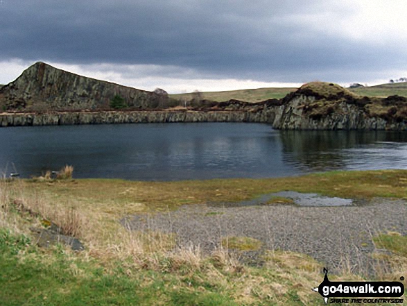 Cawfields-Quarry - Walking The Hadrian's Wall Path National Trail - Day 5