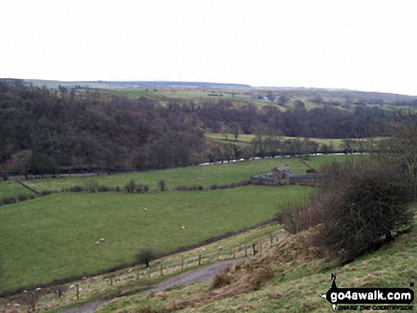 The view from Banks<br>Walking The Hadrian's Wall Path National Trail - Day 6