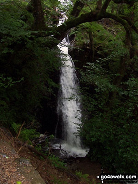 The Tom Gill Waterfalls near Tarn Hows