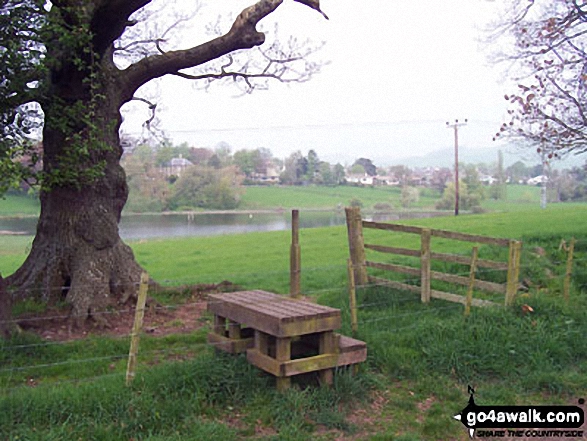 The St Cuthbert's Way near Kirk Yetholm