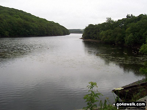 Looking south down Tunstall Reservoir