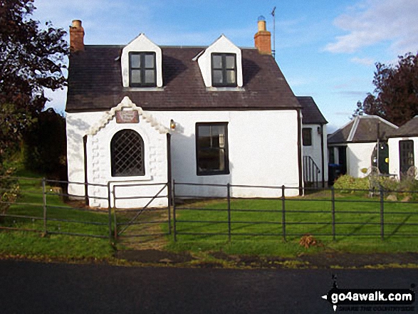 The Gypsy Palace on The St Cuthbert's Way at Kirk Yetholm