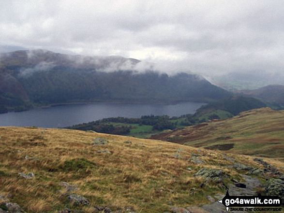 Thirlmere Reservoir from path from near Browncove Crags