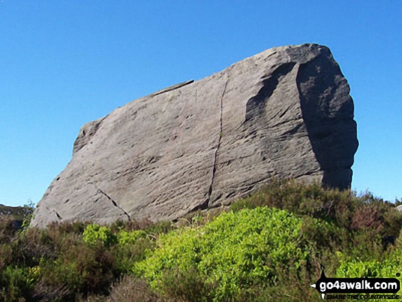 Walk n104 Drake Stone from Harbottle - The Drake Stone in the Harbottle Hills