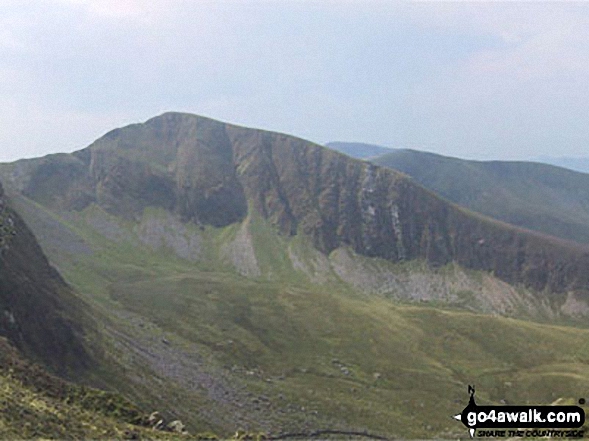 Trum y Ddysgl from Mynydd Drws-y-coed