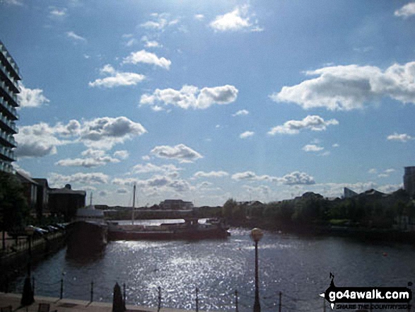  A Summer Evening in June on Salford Quays