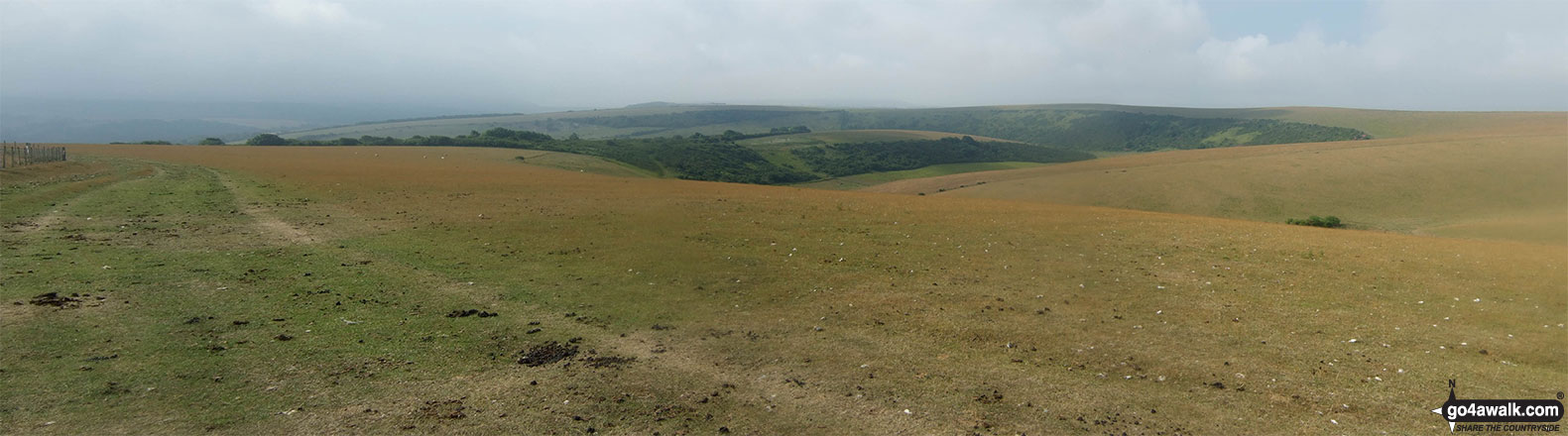 The view from Bostal Hill