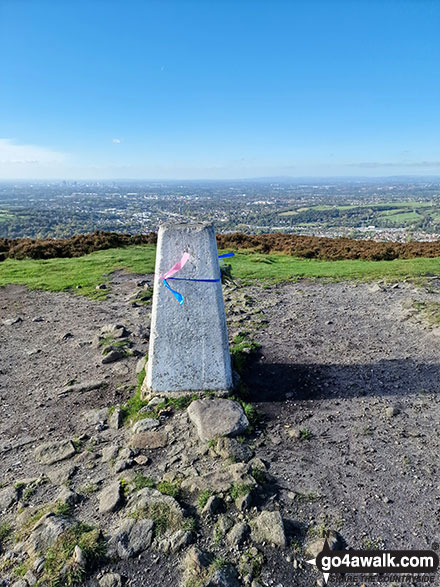 Walk Wild Bank Hill (Hollingworthhall Moor) walking UK Mountains in   Greater Manchester, England