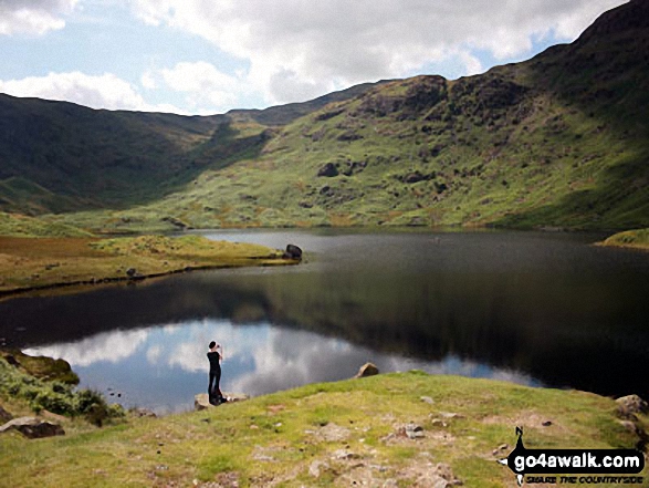 Walk c195 Castle How and Blea Rigg from Grasmere - Easedale Tarn